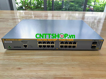 AT-x230-18GT Allied Telesis L3 switch with 16 x 10/100/1000T ports, 2 x 100/1000X SFP ports