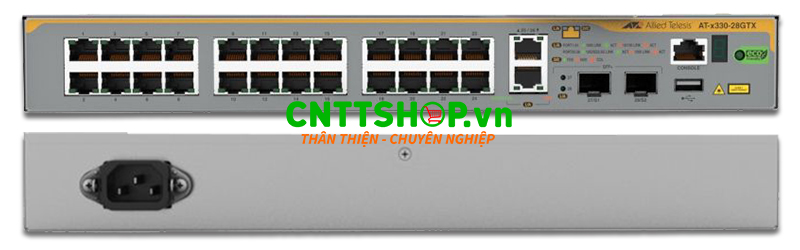 AT-x330-28GTX-10 Switch Allied Telesis 24x 1GE, Uplink 10G, Layer 3