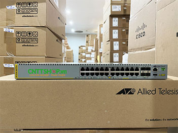 AT-x530-28GTXm-B11 Allied Telesis 2 fixed power supplies, US Power Cord