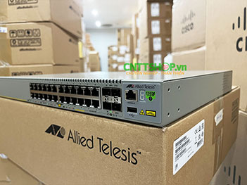 AT-x530-28GTXm-B11 Allied Telesis 2 fixed power supplies, US Power Cord