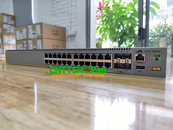 AT-x530L-28GPX Switch Allied Telesis 24 Ports PoE+ stackable, 4 Ports SFP+ Uplink