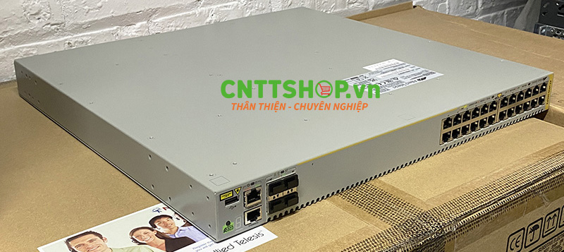 AT-x930-28GPX-B01 Allied Telesis 4 SFP+ ports, dual hotswap PSU bays