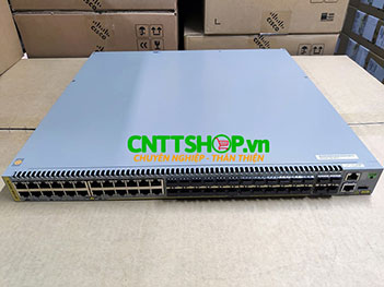 AT-x930-28GSTX-00 Allied Telesis 24 Ports 10/100/1000T, 24 Ports 100/1000 SFP stackable, 4 SFP+ ports