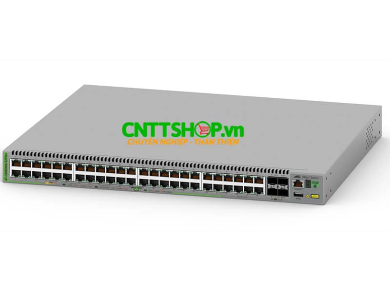 Switch Allied Telesis AT-GS980MX/52PSm 48 port RJ45 1GbE, PoE+, 4