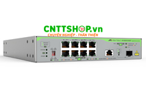 Switch Allied Telesis GS910/10XST Unmanaged 8 Ports 10/100/1000M, 1 Ports SFP 10G Uplinks, 1 Ports RJ45 10G uplinks