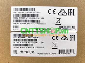 AT-SBxPWRSYS2 Allied Telesis Hot-swappable load-sharing 1200W AC system power supply