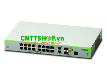 AT-FS980M/18-10 Switch 16 port 10/100TX Allied Telesis, managed, 2 SFP uplinks, US Power Cord