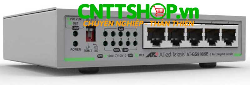 Hình ảnh Bộ chia mạng giá rẻ Switch Allied Telesis AT-GS910/5E