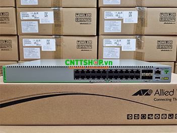 Switch Allied Telesis AT-GS980MX/28-50 24x 1GE, Eu power cord