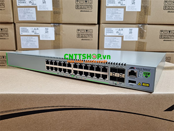 Switch Allied Telesis AT-GS980MX/28-50 24x 1GE, Eu power cord