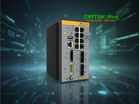 Switch Industrial AT-IE360-12GHX-980 8x PoE++ 1G, 2x SFP 1G, 2x SFP+ 10G