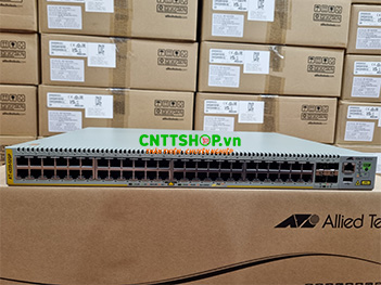 AT-x220-52GP-B51 Switch Allied Telesis EU Power Cord, Layer 3, Managed