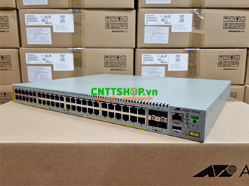 AT-x220-52GP-B51 Switch Allied Telesis EU Power Cord, Layer 3, Managed