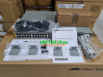 AT-x220-52GT-B51 Allied Telesis, 1 year NCP support, EU Power Cord