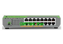 AT-FS710/16E Allied Telesis 16-port 10/100TX unmanaged switch, external PSU.