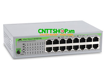 AT-FS716L Allied Telesis 16-port 10/100TX unmanaged switch.