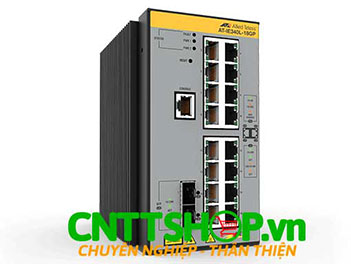 AT-IE340L-18GP-80 Allied Telesis 16 Ports PoE+, 2x 1000X SFP, Industrial Ethernet, Layer 3 Switch