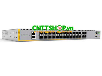 AT-IE510-28GSX-80 Allied Telesis 24 Ports SFP, 4x 1/10G SFP+, Industrial, Stackable Layer 3 Switch