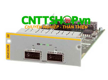 AT-SBx81XLEM/Q2-B05 5 Year NCP Support 2 x 40G QSFP+ Expansion Module