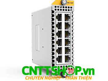 AT-XEM2-12XT Allied Telesis 12 Ports 100M/1G/10G RJ45 Expansion Module