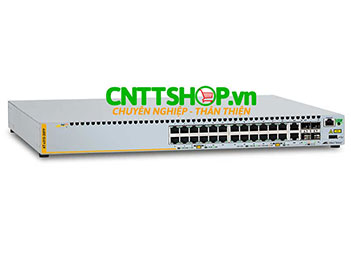 AT-x310-26FP Switch Allied Telesis Stackable 24 Ports FE PoE+, 2 Combo Uplink
