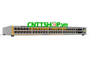 AT-x310-50FT Switch Allied Telesis 48 Ports 10/100BASE-T switch, 2 Combo Ports, 2 Stacking Ports