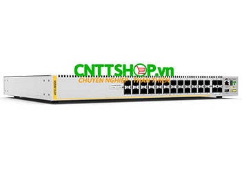 AT-x510-28GSX-B85 Allied Telesis stackable Layer 3 switch, 24-port 100/1000X SFP