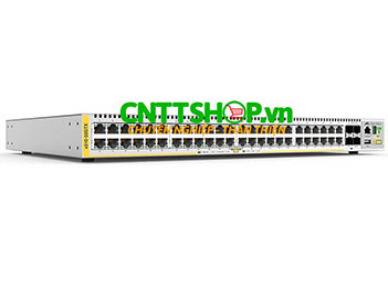 AT-x510-52GTX Switch Allied Telesis 48 Ports 10/100/1000T stackable with 4 SFP+ ports