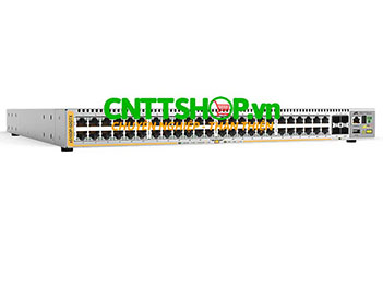 AT-x510DP-52GTX-00 Switch Allied Telesis 48 Ports stackable, 4 SFP+ ports Uplink, 2 hot-swappable power supplies