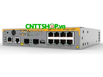 AT-x320-11GPT-B51 Allied Telesis 8 ports PoE+ 62W, EU Power Cord