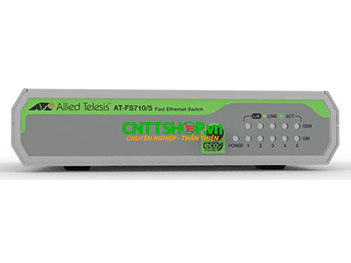 AT-FS710/5 Switch Allied Telesis 5-port 10/100TX unmanaged.