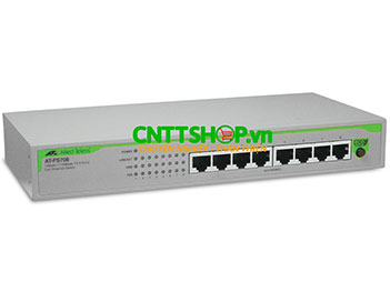 AT-FS708 Allied Telesis 8-port 10/100TX unmanaged switch.