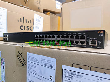 JL261A Switch Aruba 2930F 24 Ports 10/100/1000 PoE+ 370W, 4 SFP Uplink