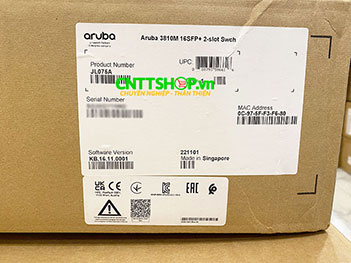 Switch Aruba JL075A 3810M 16SFP+ 2-slot