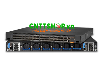 Switch JL860A Aruba 8325-32C 32-port 100G QSFP+/QSFP28 Back-to-Front