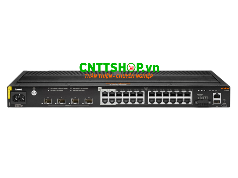 JL818A Switch industrial Aruba CX 4100i 24 x 1GbE PoE ports, 4 x SFP+ ports