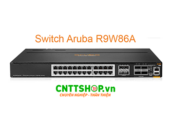Switch Aruba R9W86A 24XF4C 3 Fans, 2 AC Power Supplies