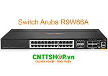 Switch Aruba R9W86A 24XF4C 3 Fans, 2 AC Power Supplies
