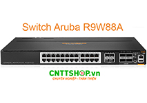 Switch Aruba R9W88A 24XT4XF4C 3 Fans, 2 AC Power Supplies