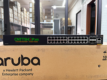 JL668A Aruba 6300F 24-port 1GbE and 4-port SFP56 Switch