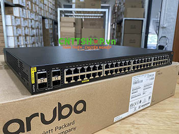 JL675A Aruba 6100 48G Class4 PoE 4SFP+ 370W Switch