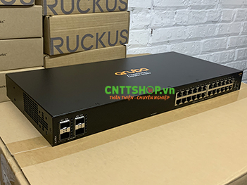 JL678A Switch Aruba 6100 24 Ports GbE, 4 Ports Quang SFP+ Uplink