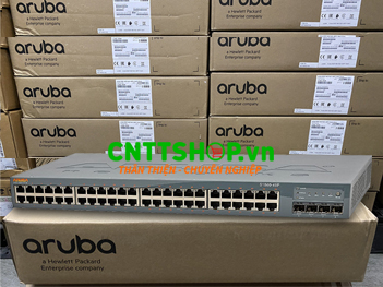 JW672A Switch Aruba S1500-48P 48-port 10/100/1000BASE-T PoE+