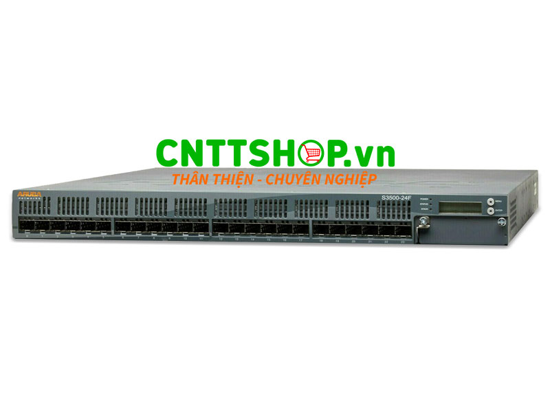 Aruba S3500-24F 24-port GbE SFP 1-slot w/350W Mobility Access Switch