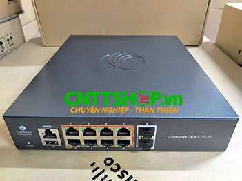 EX1010-P Switch Cambium 8 Ports PoE, 2 SFP Uplink