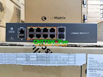 EX1010-P Switch Cambium 8 Ports PoE, 2 SFP Uplink