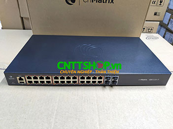 Cambium EX1028-P Cambium cnMatrix Intelligent Ethernet PoE+ Switch 24 Ports
