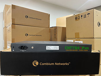 cnMatrix EX2052-P Switch Cambium 48 Ports GE PoE+, 4x 10G SFP+ Uplink