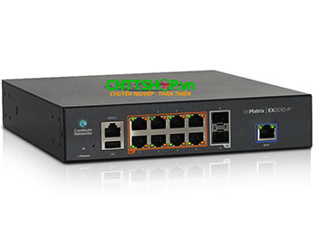 Switch Cambium MX-EX2010PxA-K with 8x RJ45 1G, 2 SFP, POE+ 100W