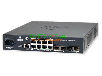 TX1012-AC-P Cambium cnMatrix Ethernet PoE Switch, 8 x 1 Gbps, and 4 SFP+.